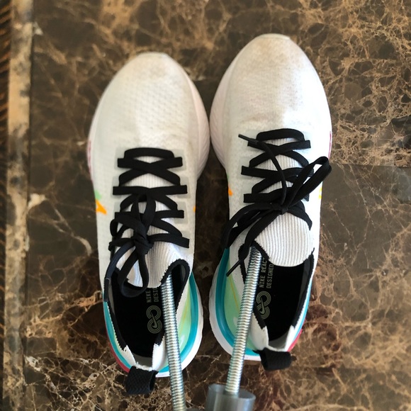 Nike React Infinity Run Multicolor - CU0430-002 Size 9.5 Women’s - Picture 5 of 9